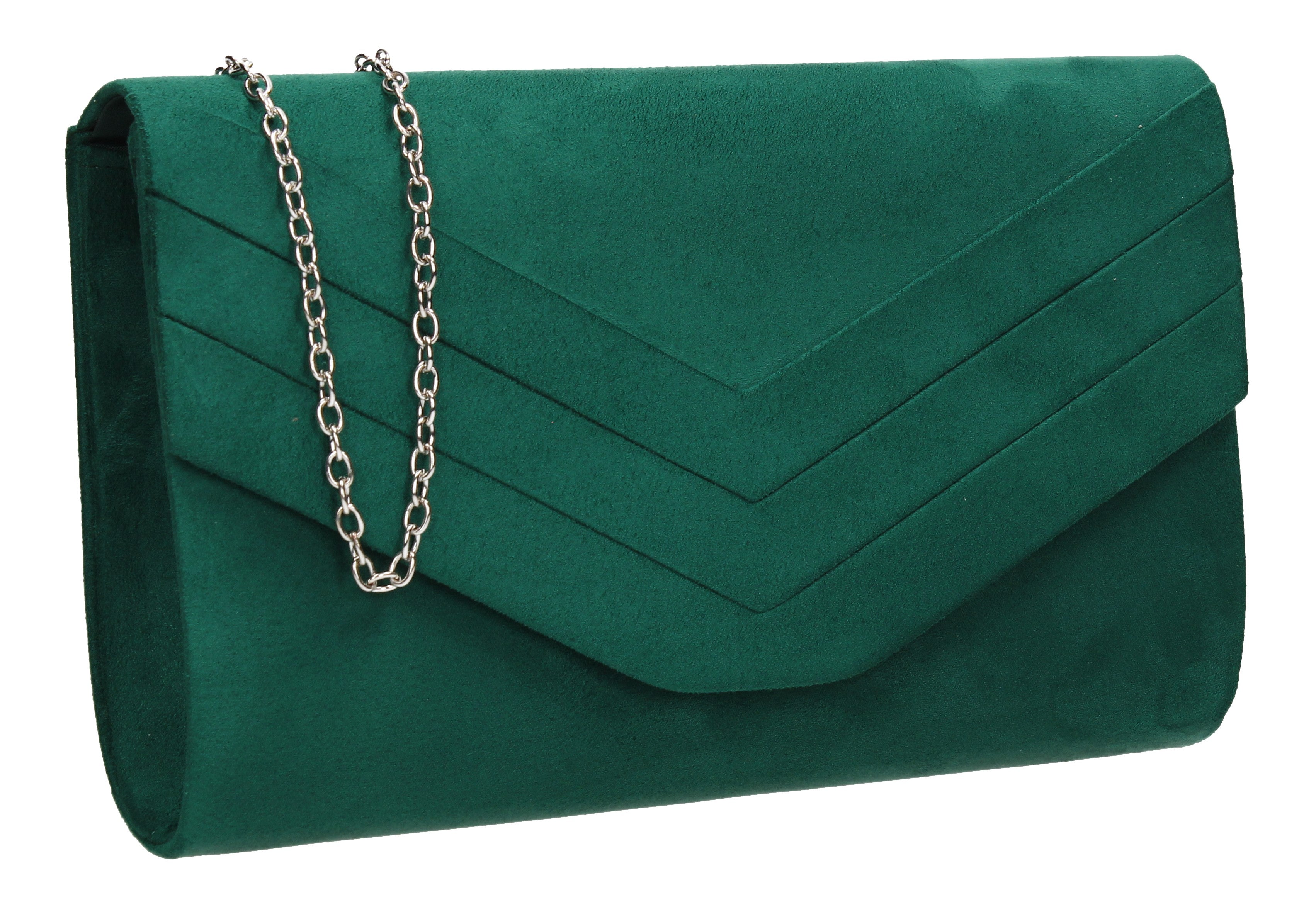 Green Clutch Bag, Evening Bag, Emerald Green Silk Purse With Chain - Etsy  UK | Green clutch bags, Green clutches, Bags