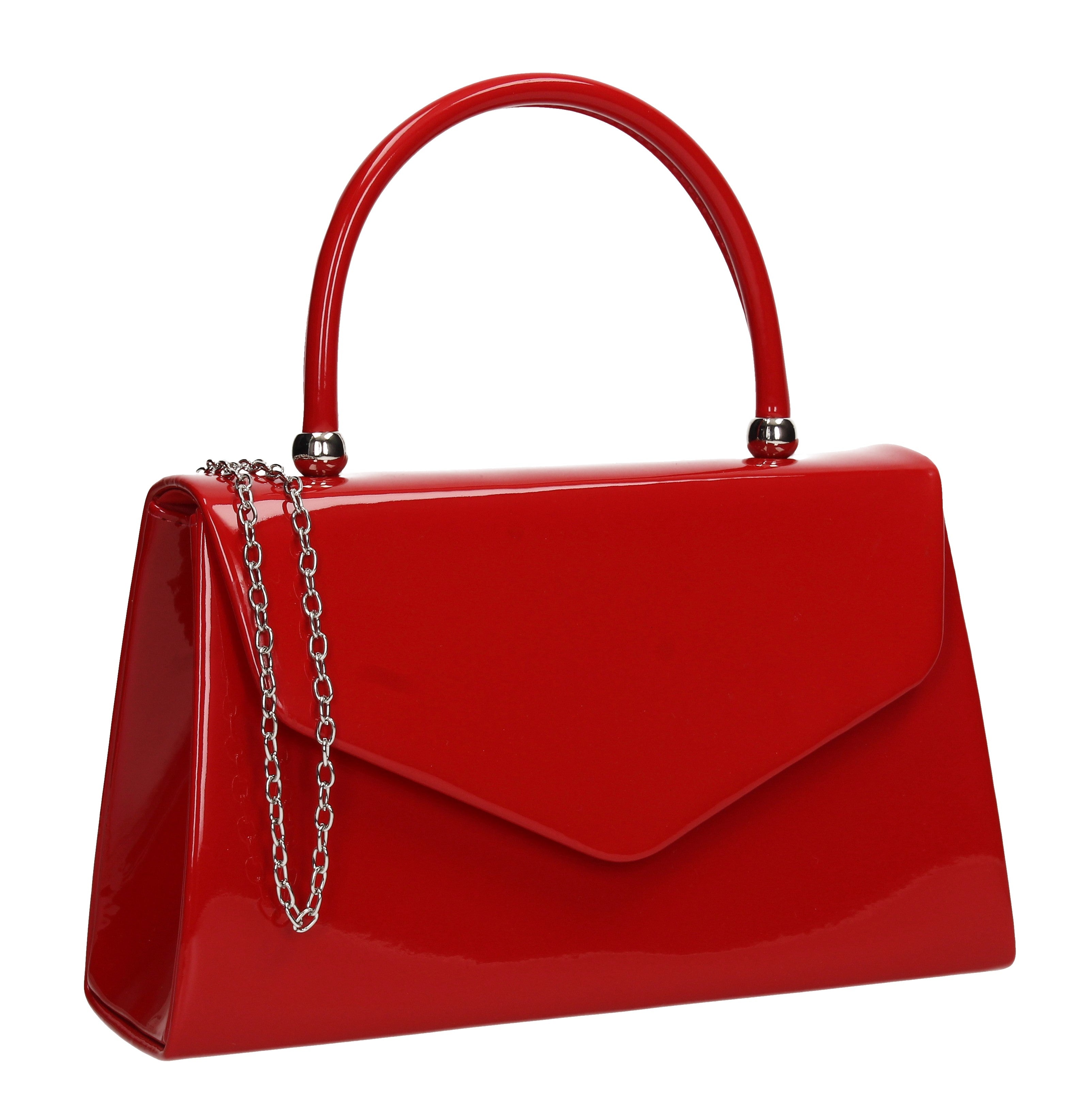 Amazon.com: Red Patent Leather Clutch