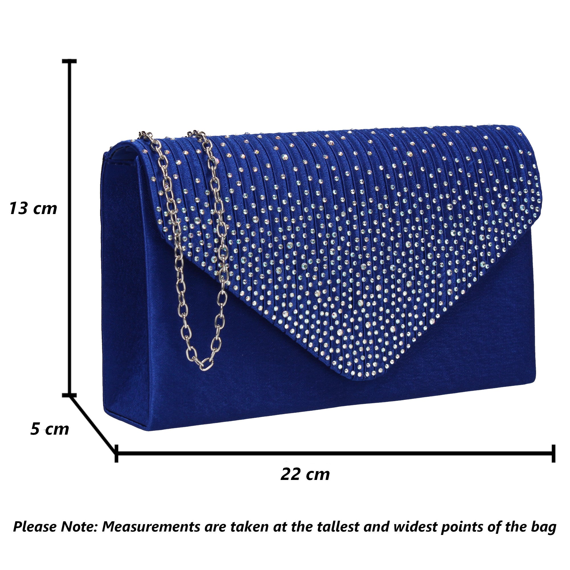 Buy Women's Wristlet Leather Mini Crossbody Bag, Clutch Purse(Royal blue)  at Amazon.in